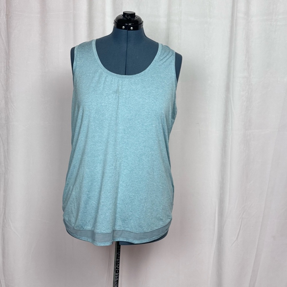 Head Blue Sleeveless Relaxed Tank Top